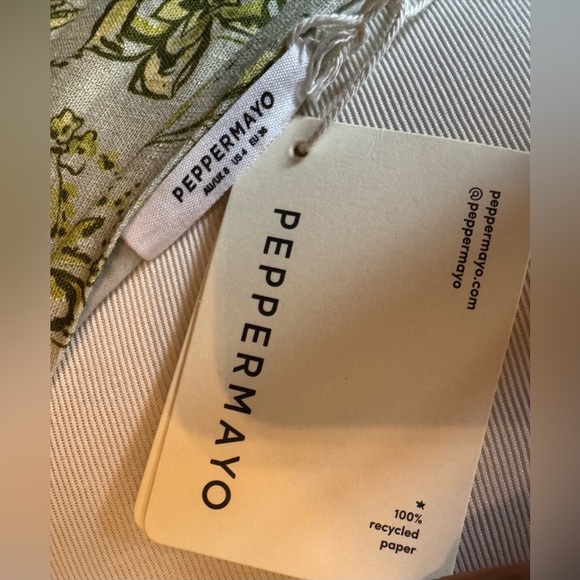 Peppermayo Floral One-Shoulder Mini Dress – Size 4 NWT - Picture 7 of 8